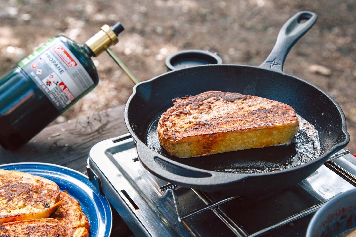 Camping Dutch Oven French Toast Campfire Recipe