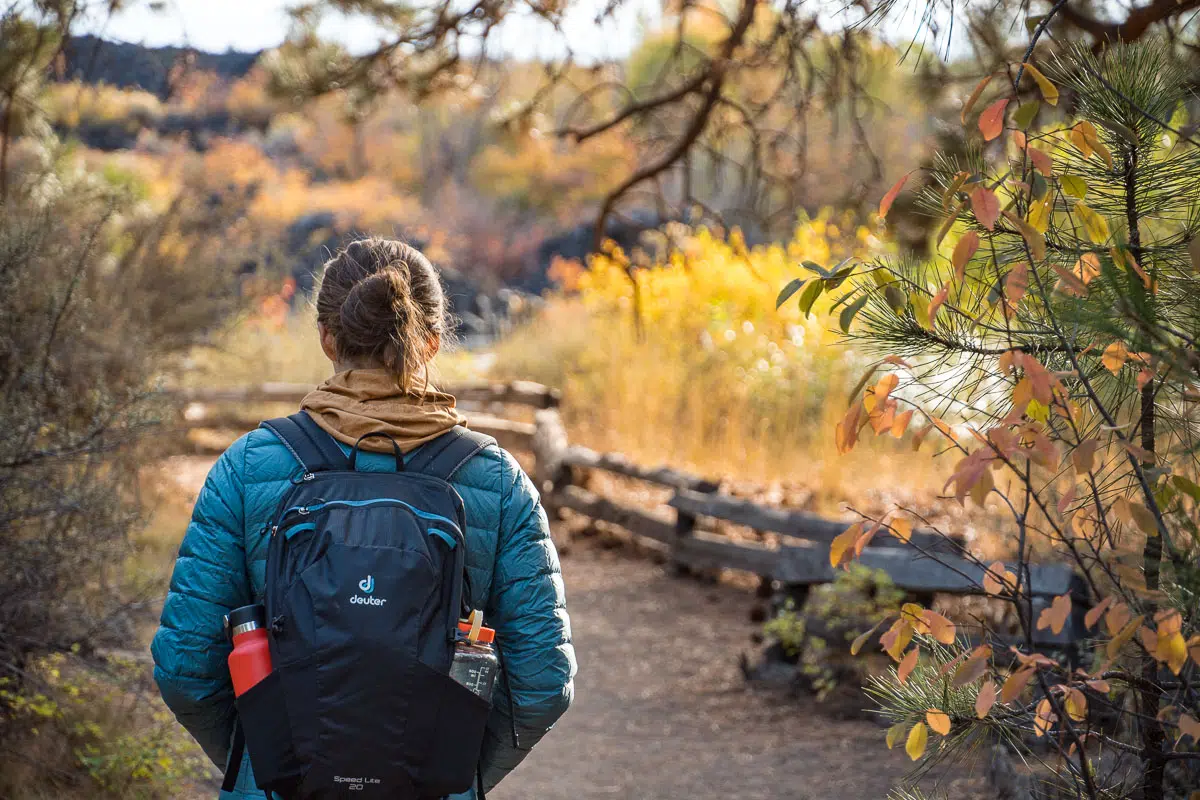 Stay stylish and comfortable on your fall hikes with our curated