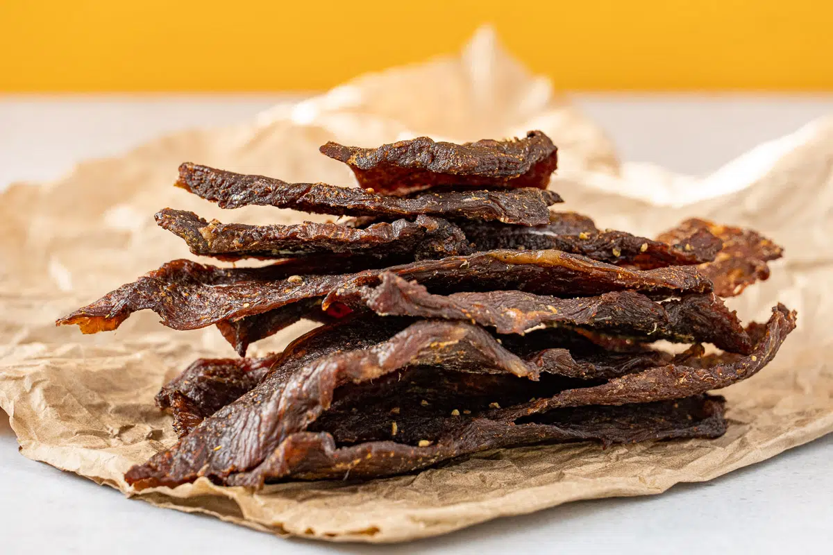 Homemade All Natural Beef Jerky - No dehydrator required