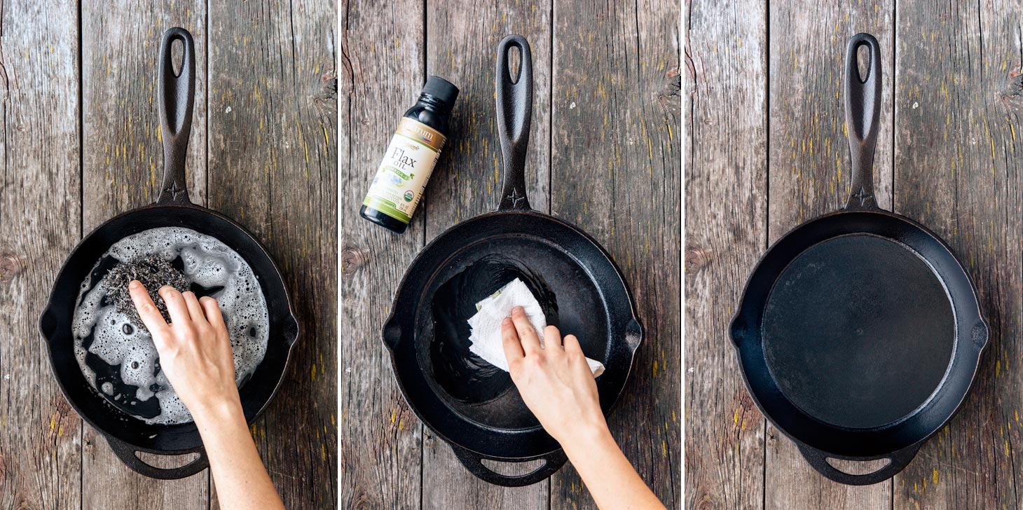 How to Season a Cast Iron Skillet, Cooking School